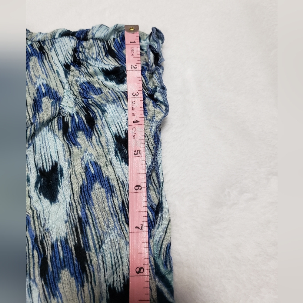 Blue Patterned Top - Picture 4 of 9